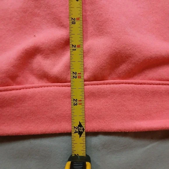 Blue Footed Design Hoodie Womens M Hot Pink Neon Aztec Mayan Native - Picture 11 of 13